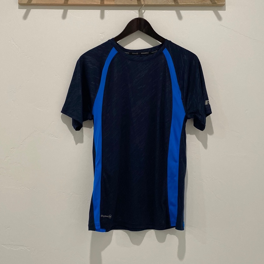 Russell Dri-power Training fit Blue Shirt